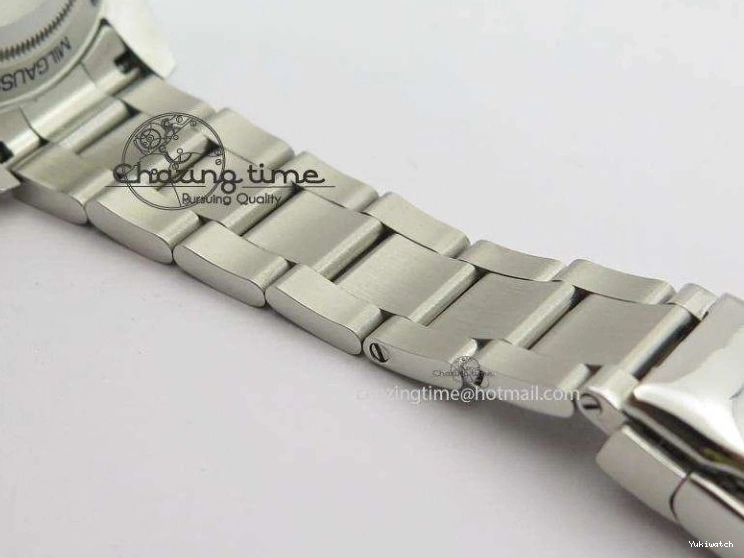 116400 On Bracelet 1:1 Green SS Black Sapphire SA3131 GV Milgauss JF Dial 0707